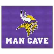 NFL - Minnesota Vikings Man Cave Tailgater Rug 5'x6', 14331