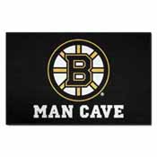 NHL - Boston Bruins Man Cave Starter Rug 19"x30", 14394