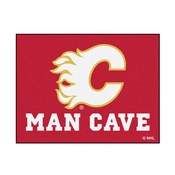 NHL - Calgary Flames Man Cave All-Star Mat 33.75"x42.5", 14401