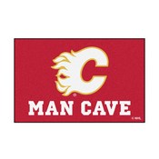 NHL - Calgary Flames Man Cave Starter Rug 19"x30", 14402