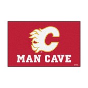 NHL - Calgary Flames Man Cave UltiMat Rug 5'x8', 14403