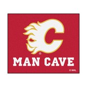 NHL - Calgary Flames Man Cave Tailgater Rug 5'x6', 14404