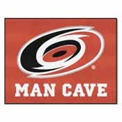 NHL - Carolina Hurricanes Man Cave All-Star Mat 33.75"x42.5", 14405