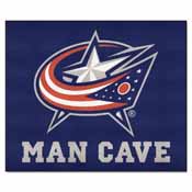 NHL - Columbus Blue Jackets Man Cave Tailgater Rug 5'x6', 14420