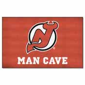 NHL - New Jersey Devils Man Cave UltiMat Rug 5'x8', 14455