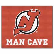 NHL - New Jersey Devils Man Cave Tailgater Rug 5'x6', 14456