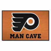 NHL - Philadelphia Flyers Man Cave Starter Rug 19"x30", 14470