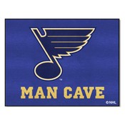 NHL - St. Louis Blues Man Cave All-Star Mat 33.75"x42.5", 14485