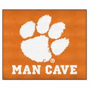 Clemson Man Cave Tailgater Rug 5'x6', 14538