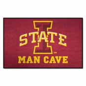 Iowa State Man Cave Starter Rug 19"x30", 14556