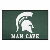 Michigan State Man Cave Starter Rug 19"x30", 14568