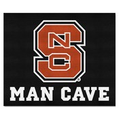 NC State Man Cave Tailgater Rug 5'x6', AGS-23974