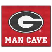 Georgia Man Cave Tailgater Rug 5'x6', 14638