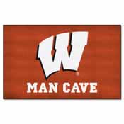 Wisconsin Man Cave UltiMat Rug 5'x8', 14711