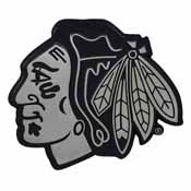 NHL - Chicago Blackhawks Emblem 2.7"x3.2", 14791