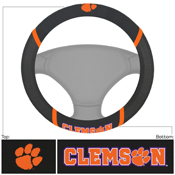 Clemson Steering Wheel Cover 15"x15", 14849