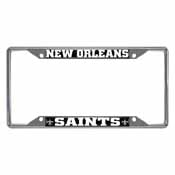 NFL - New Orleans Saints License Plate Frame 6.25"x12.25", 15037
