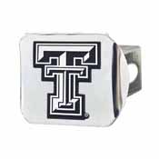 Texas Tech Hitch Cover 4 1/2"x3 3/8", 15100