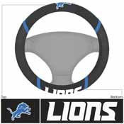 NFL - Detroit Lions Steering Wheel Cover 15"x15", 15196