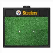 NFL - Pittsburgh Steelers Golf Hitting Mat 20" x 17", 15473
