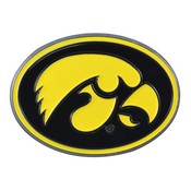 Iowa Hawkeyes 3D Color Metal Emblem, 155-F601