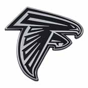 NFL - Atlanta Falcons Chrome Emblem 3"x3.2", 15604