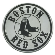 MLB - Boston Red Sox Chrome Emblem 3"x3.2", 15634