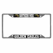 Southern Miss Golden Eagles Metal License Plate Frame, 15653