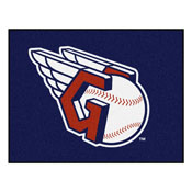 Cleveland Guardians All-Star Rug - 34 in. x 42.5 in. - "Guardians Fastball" Primary Logo, 16911