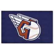 Cleveland Guardians Ulti-Mat Rug - 5ft. x 8ft. - "Guardians Fastball" Primary Logo, 16921