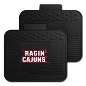 UL-Lafayette  Backseat Utility Mats 2 Pack 14"x17", 16953