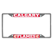 Calgary Flames Metal License Plate Frame, 16998