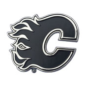 Calgary Flames 3D Chromed Metal Emblem, 16999