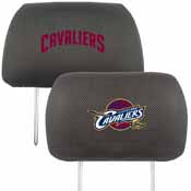 NBA - Cleveland Cavaliers Head Rest Cover 10"x13" - 2 Pcs Per Set, 17204