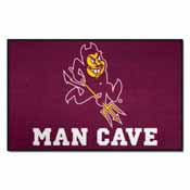 Arizona State Man Cave Starter Rug 19"x30", AGS-17237