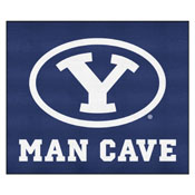 Brigham Young Man Cave Tailgater Rug 5'x6', 17255