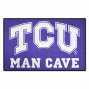 Texas Christian Man Cave Starter Rug 19"x30", 17281
