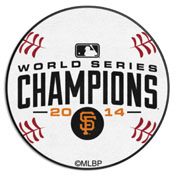 San Francisco Giants 2014 MLB World Series Champions Baseball Rug - 27in. Diameter, 17366