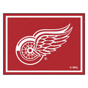 Detroit Red Wings 8ft. x 10 ft. Plush Area Rug, 17511