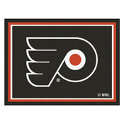 Philadelphia Flyers 8ft. x 10 ft. Plush Area Rug, 17523