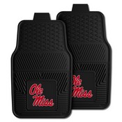 Ole Miss Rebels Heavy Duty Car Mat Set - 2 Pieces, 176-F102