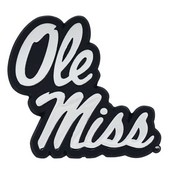 Ole Miss Rebels 3D Chrome Metal Emblem, 176-F600