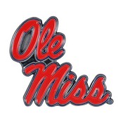 Ole Miss Rebels 3D Color Metal Emblem, 176-F601