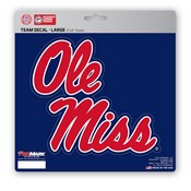 Ole Miss Rebels Large Decal Sticker, 176-F605