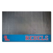 Ole Miss Rebels Vinyl Grill Mat - 26in. x 42in., Light Blue Alternate, 176-F906