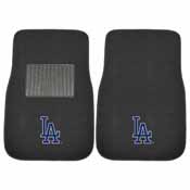 MLB - Los Angeles Dodgers 2-piece Embroidered Car Mats 18"x27", 17607