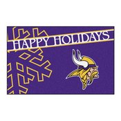 NFL - Los Angeles Chargers Starter Mat - Happy Holidays 19"x30", 17640
