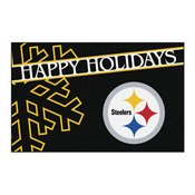 NFL - New York Jets Starter Mat - Happy Holidays 19"x30", 17647