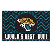 NFL - Jacksonville Jaguars Starter Mat - World's Best Mom 19"x30", 18030