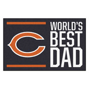 NFL - Chicago Bears Starter Mat - World's Best Dad 19"x30", 18162